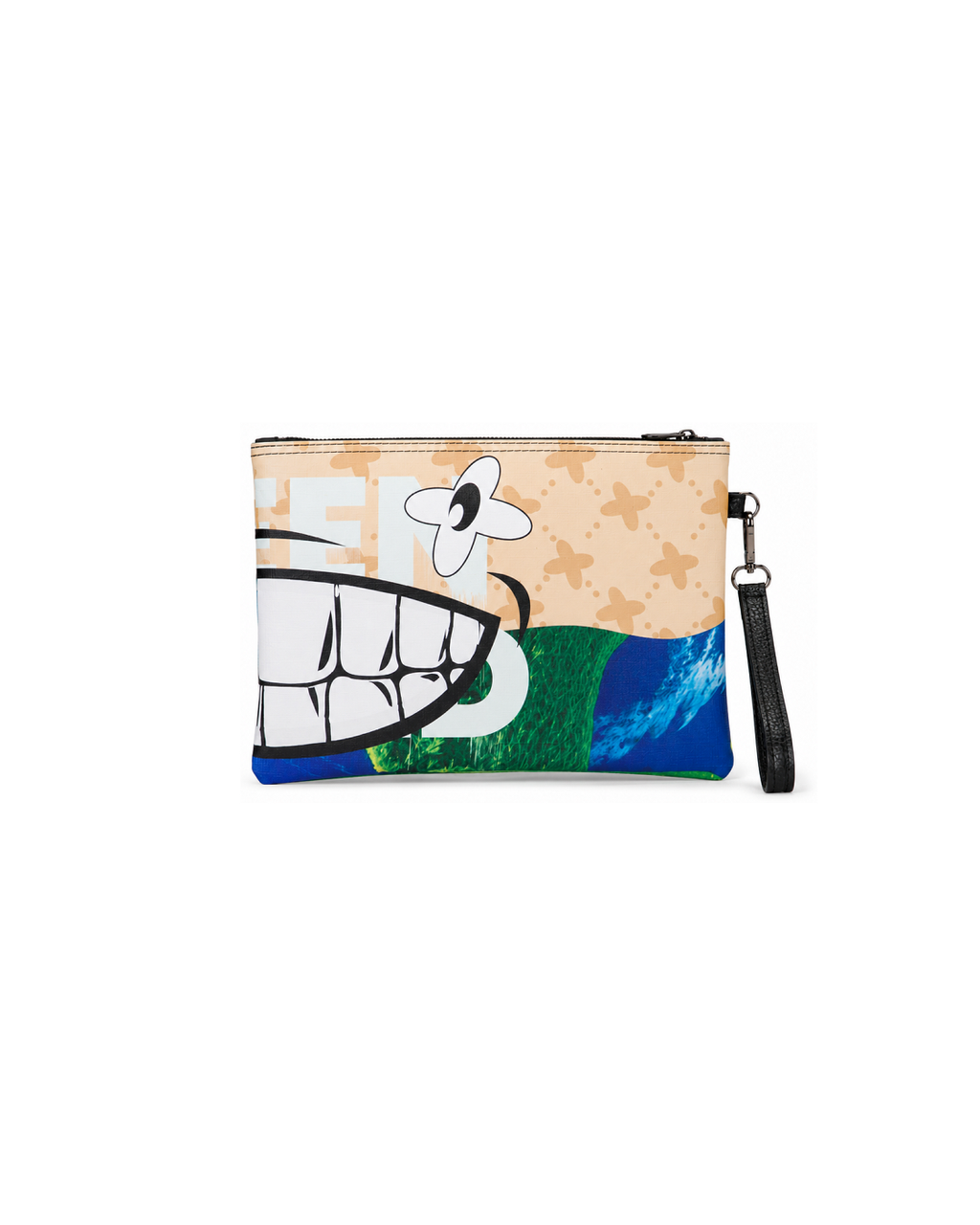 Pochette beige mare