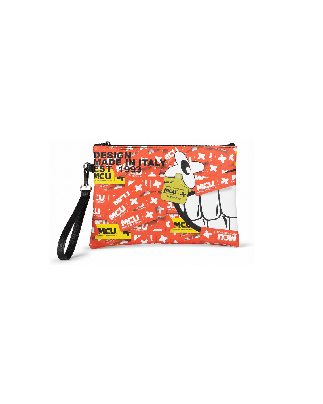 Pochette rosso mcu pattern old