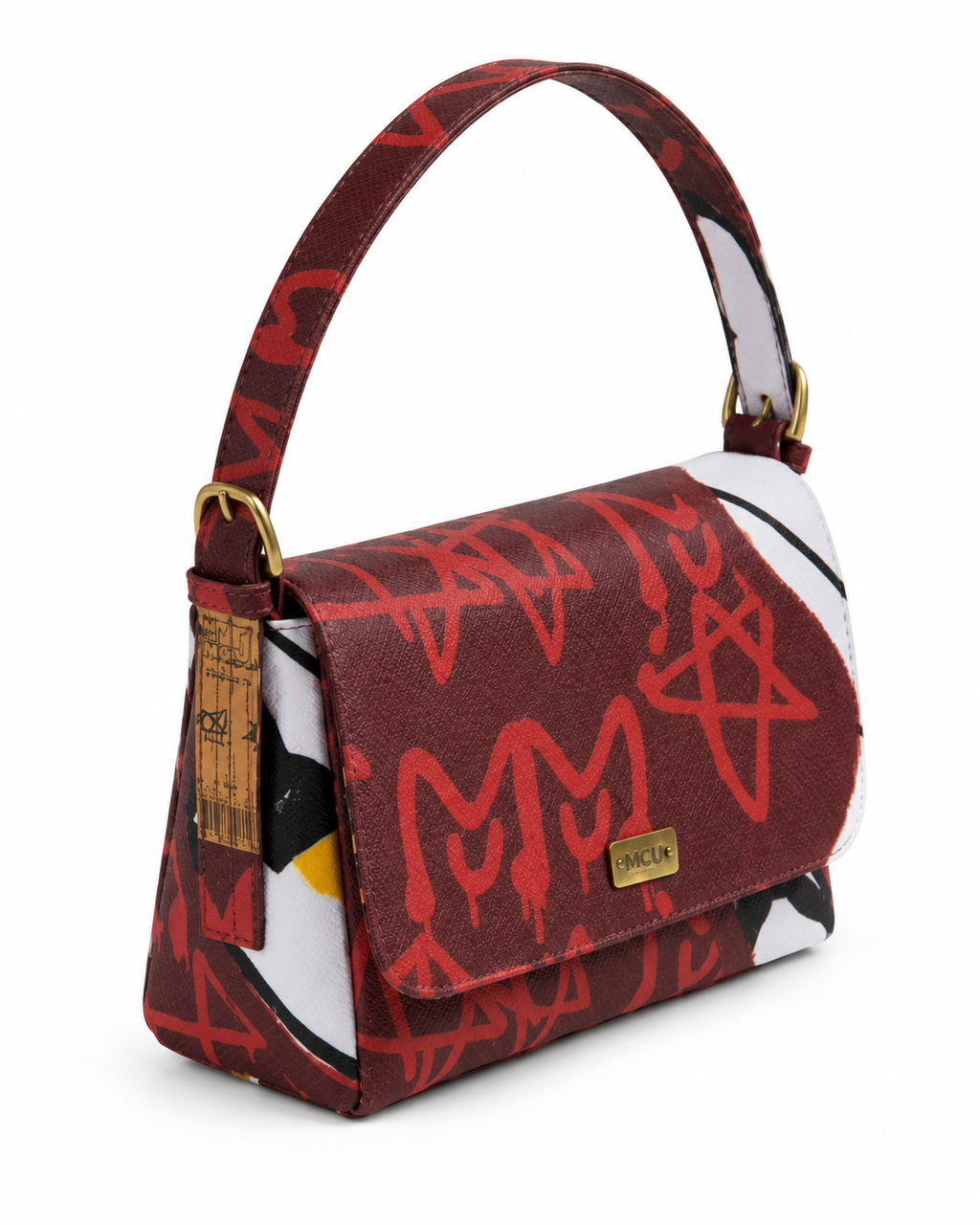 Ambra Red Abstract Big