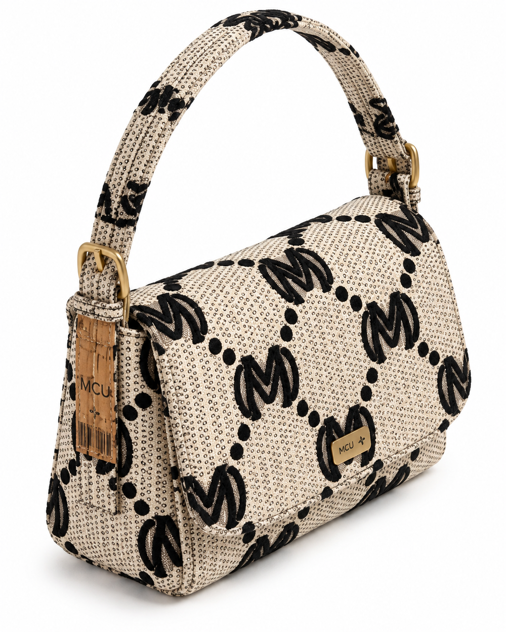 Ambra Monogram Beige Big