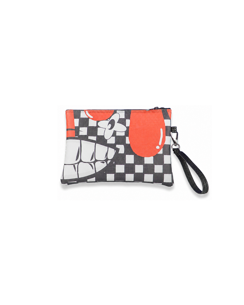 Pochette Rosso scacchi