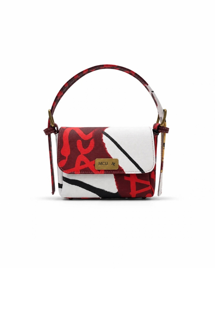 Ambra Red Abstract Small