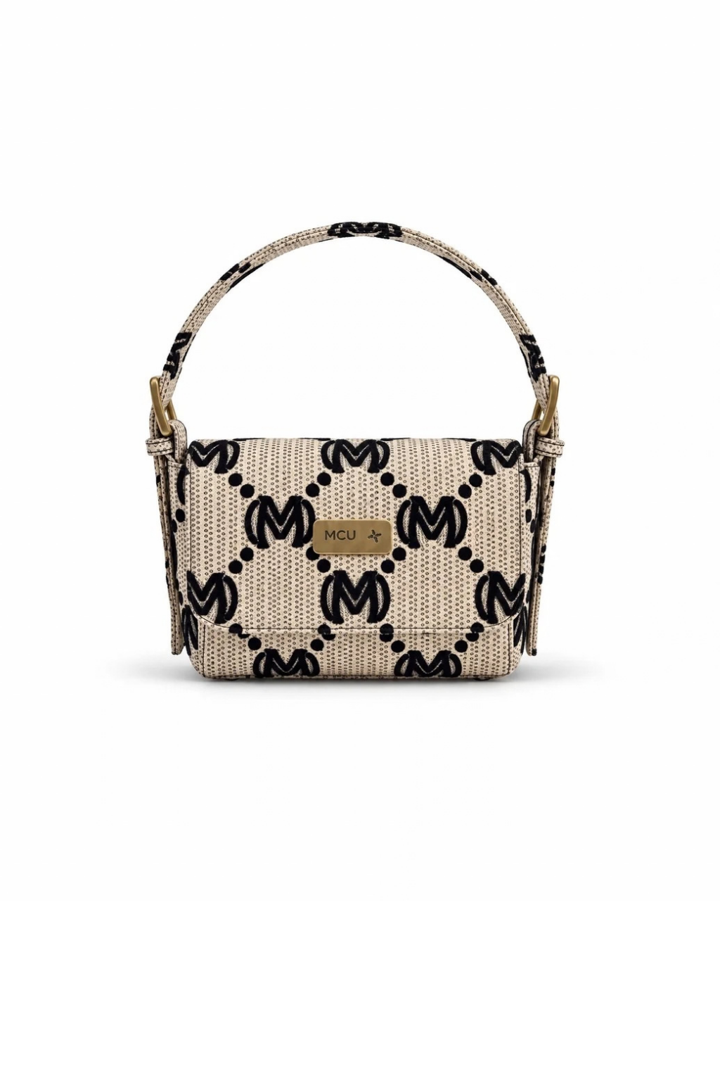 Anteprima personalizzazione Ambra Monogram Beige Small